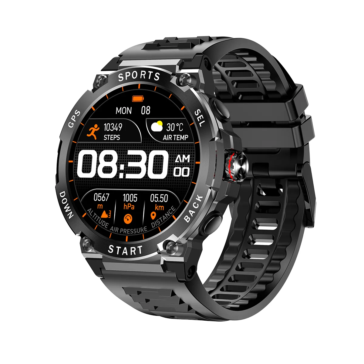 Reloj Soul Smartwatch Evo 1400 Negro
