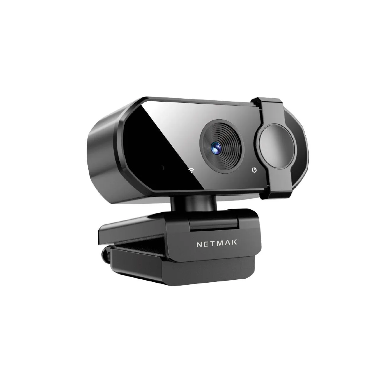 Webcam Netmak WEB05 1080P con Cubre Lente