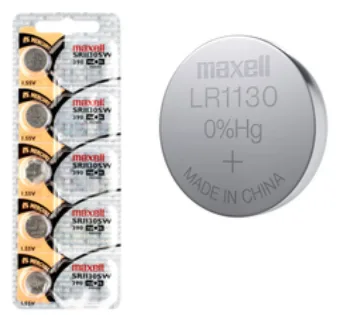 Pila Maxell Mercury Free LR1130 Pack X10