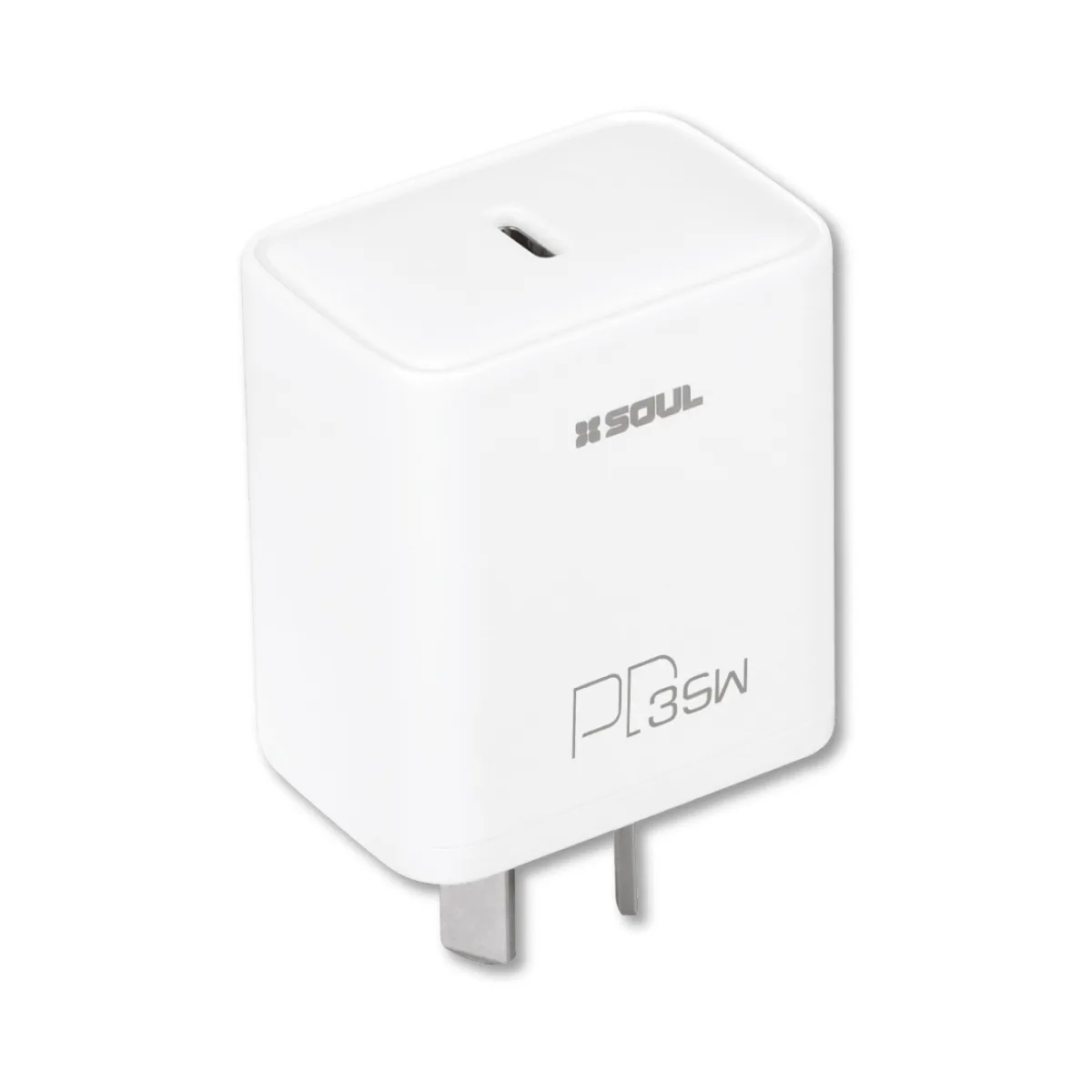 Cargador 220V Soul PD 35W Fast Lightning CVQ-PD35WL