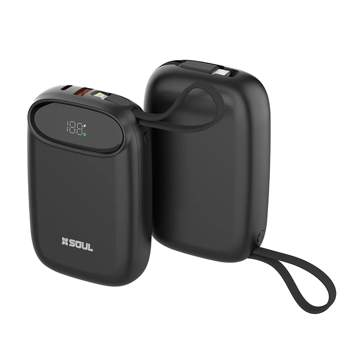 Cargador Power Bank Soul Pro 10.000 22.5W Negro