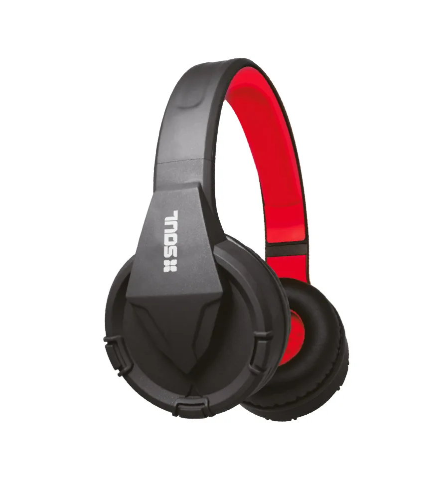 Auriculares Vincha Soul BT200 Free Sound Rojo