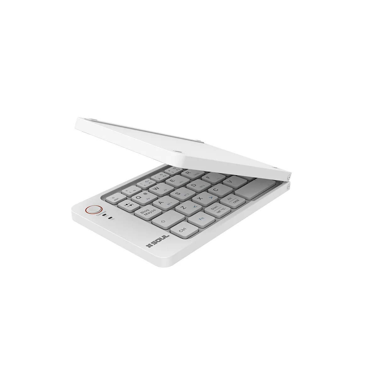 Teclado Soul BT KBT02 Pleg. Blanco