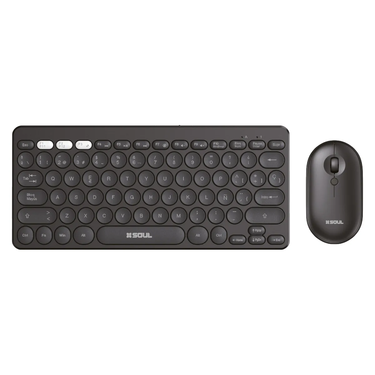 Tec+Mouse Soul Office OCW200 2.4GHZ 80% Bl