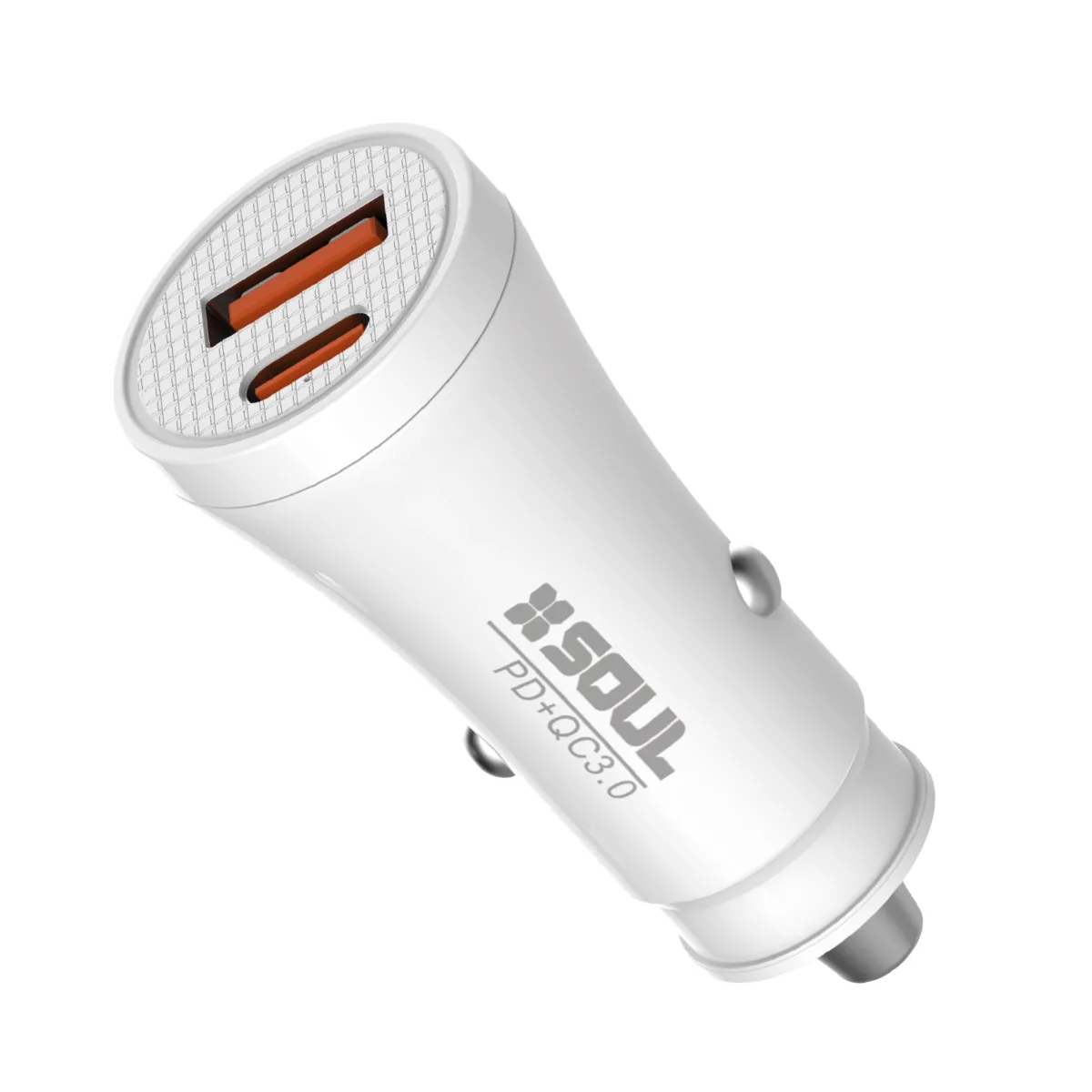 Cargador 12V Soul USB+PD 38W Type-c