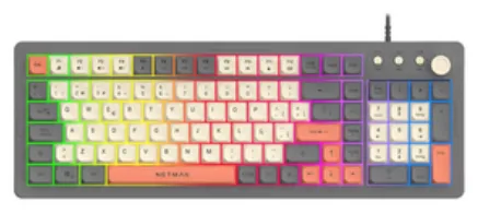 Teclado Netmak Minimal TM32 Negro