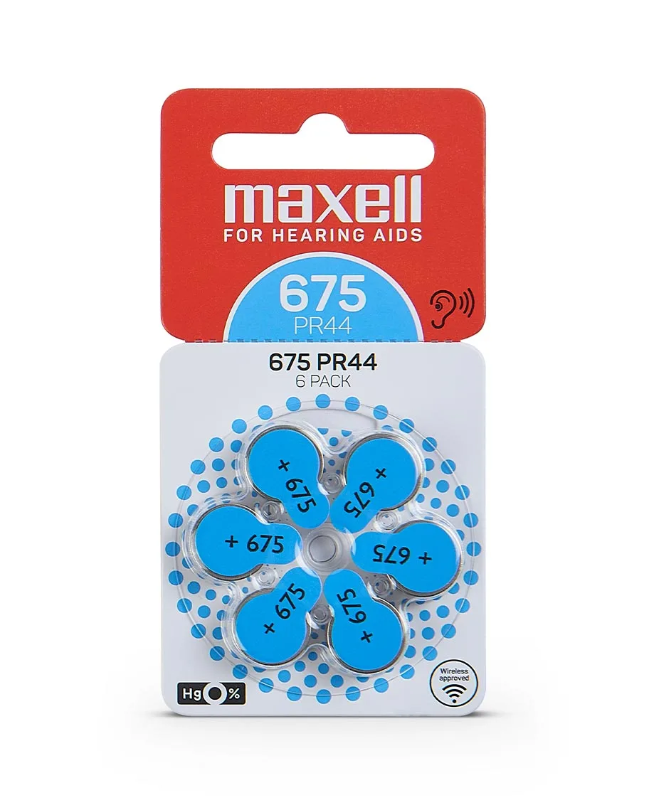 Pila Maxell Zin Air 675 PR44
