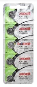 Pila Maxell Litio CR1220 Pack X5
