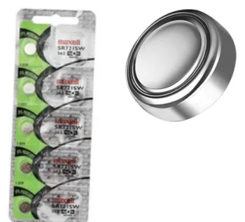 Pila Maxell Mercury Free SR721SW Pack X5