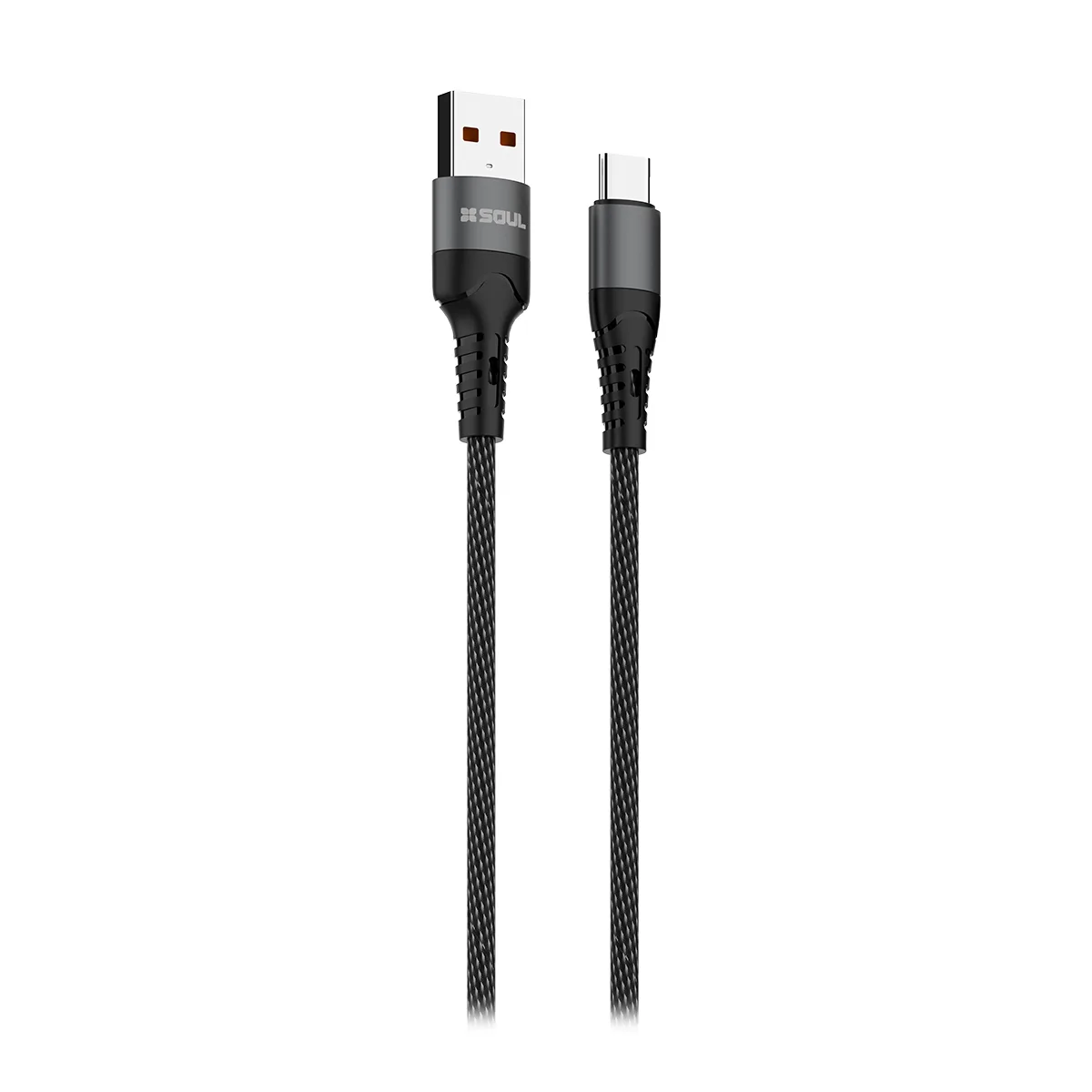 Cable Datos Soul Mallado.pd Type-c A Type-c Negro