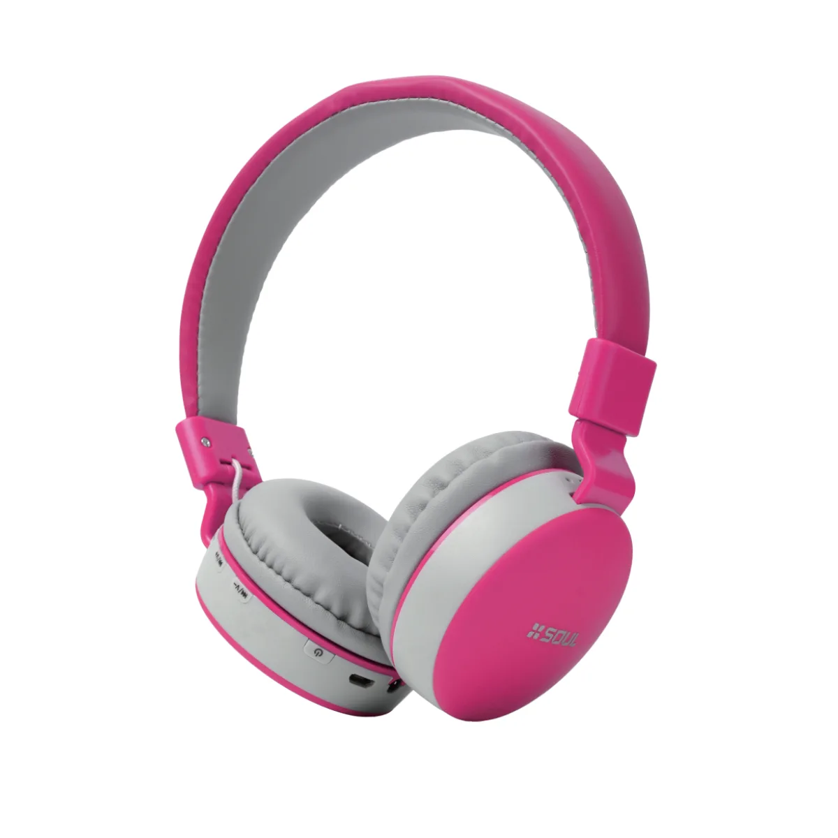 Auriculares Vincha Soul BT S600 Sport Fucsia