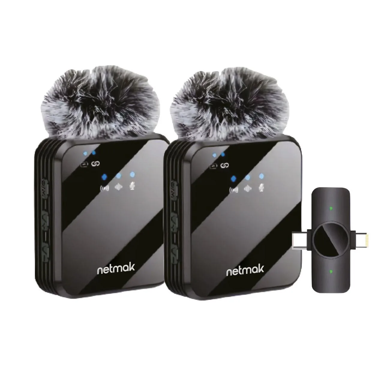 Microfono Corbatero Netmak MC14 X2 Type-c