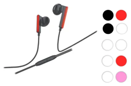 Manos Libres Soul S489 3.5MM Bco/Rosa