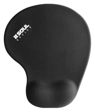 Pad Mouse Soul Office Ergo 23X19 Negro