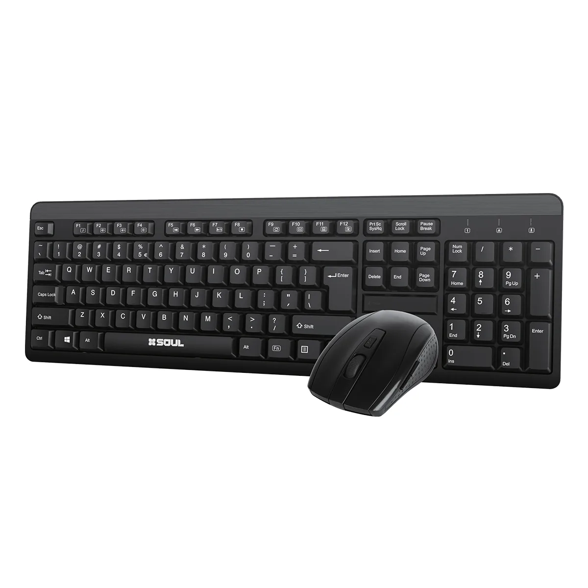 Tec+Mouse Soul Office W150 USB Negro
