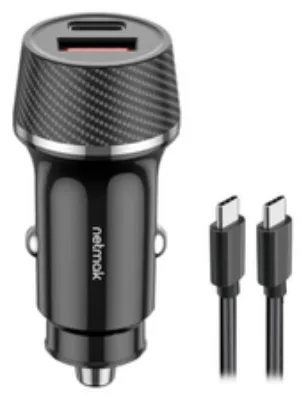 Cargador 12V Netmak USB UCC14 48W PD + USB Type-c